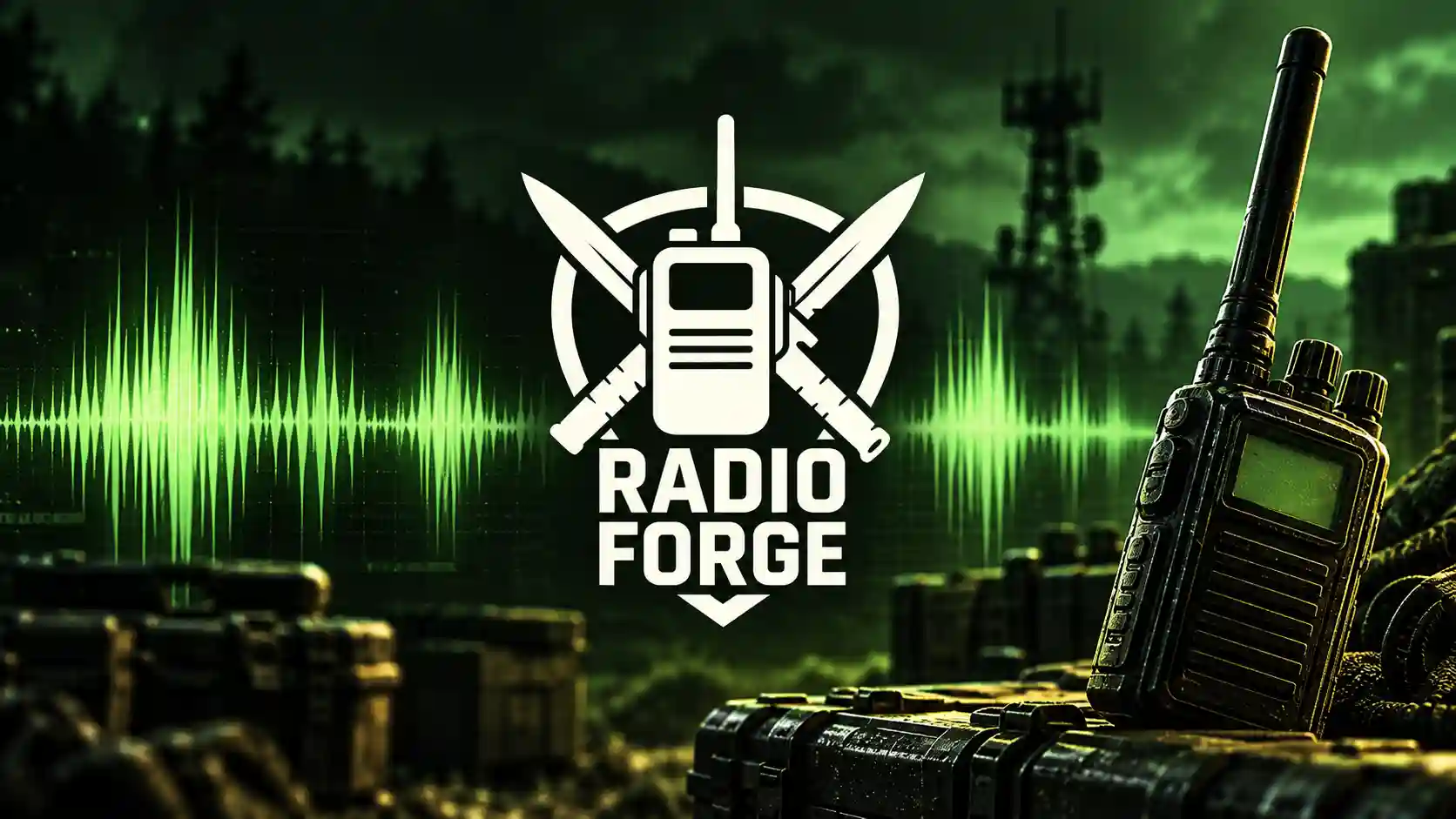 RadioForge audio processing software screenshot